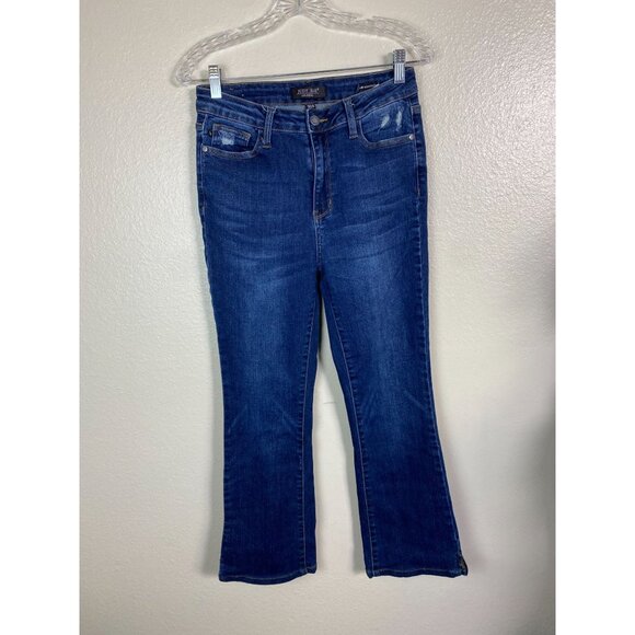 Judy Blue Slim Bootcut Jeans Women Size 29 Medium Wash Stretch Western Country - Picture 1 of 16